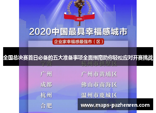 全国总决赛首日必备的五大准备事项全面指南助你轻松应对开赛挑战
